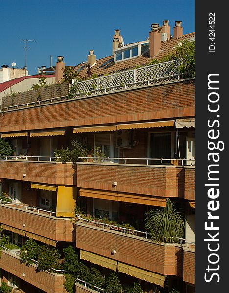 Villa hotel in spain with balcony