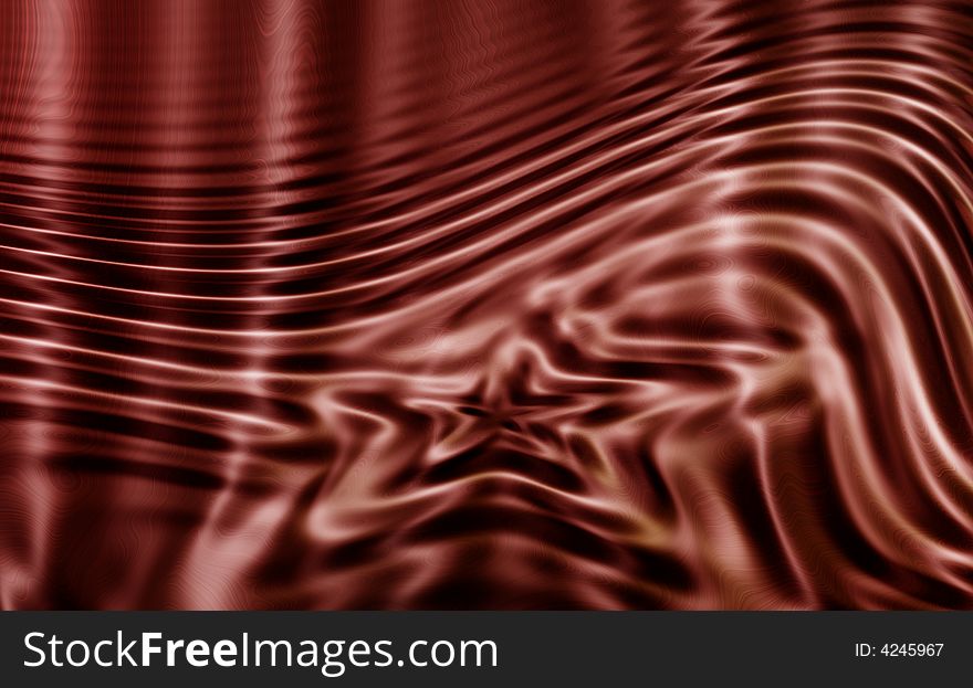 Star Ripple Waves Digitally Generated Background