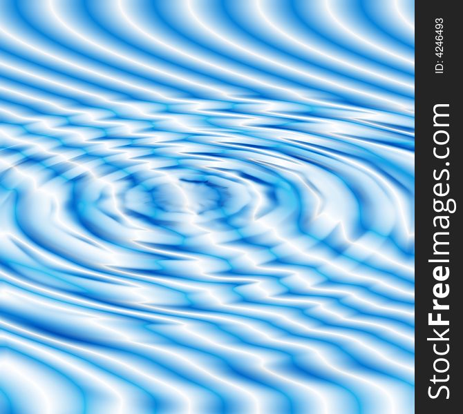 Blue lines ripples