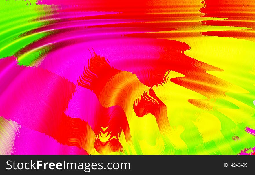 Paint Spill Digitally Generated Background