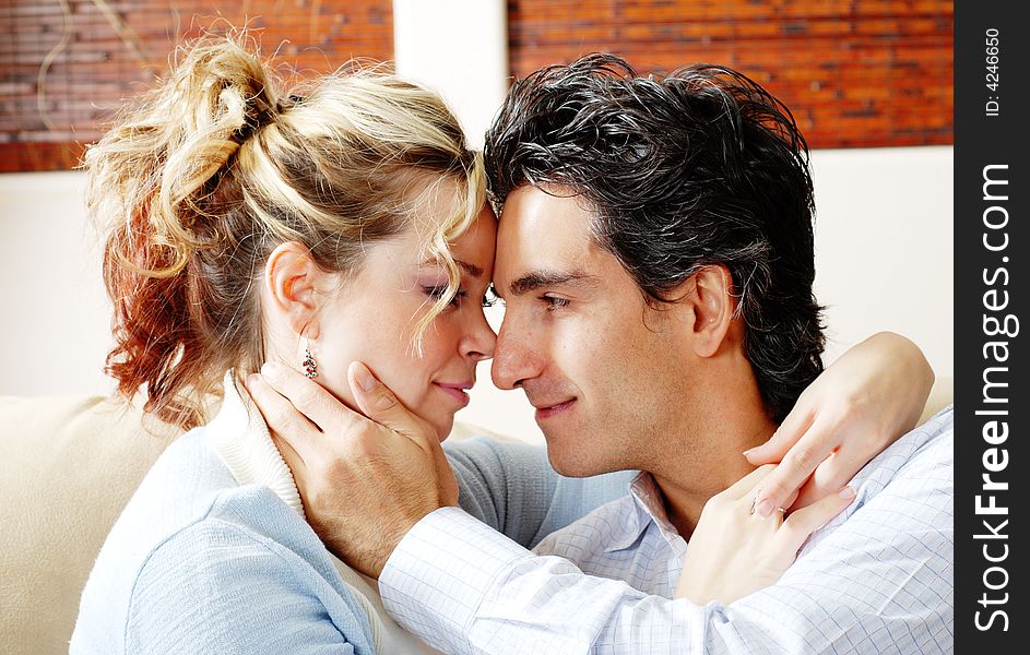 Happy man and woman enjoying their time together. Happy man and woman enjoying their time together