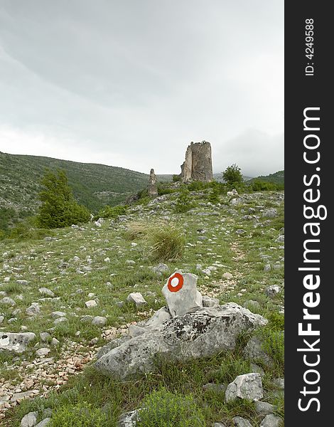 Castle Gradina In Croatia