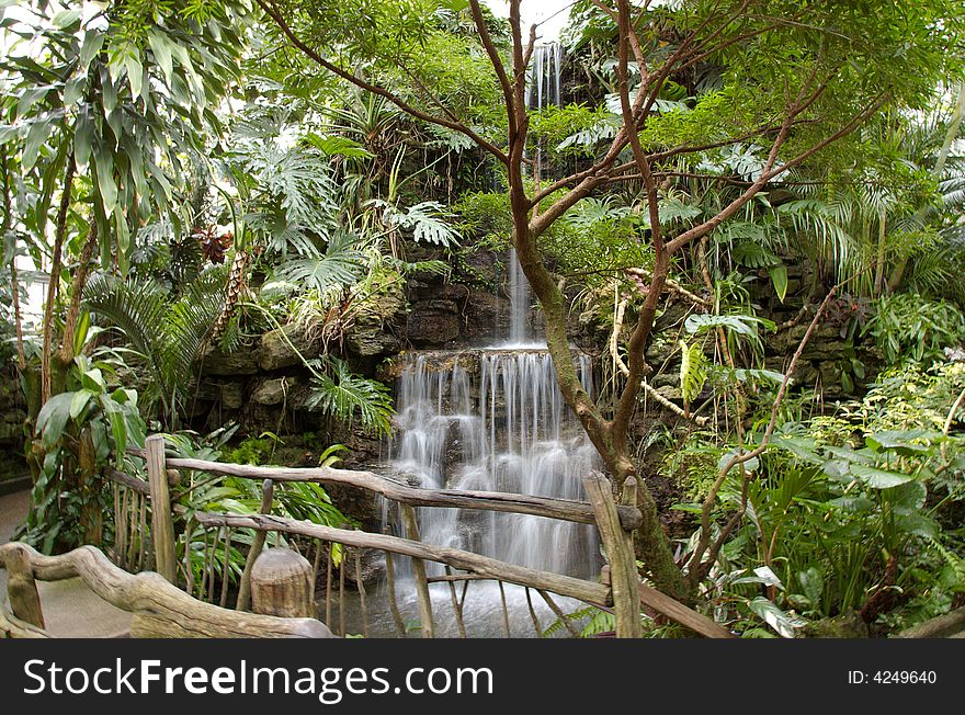 Secluded Waterfall