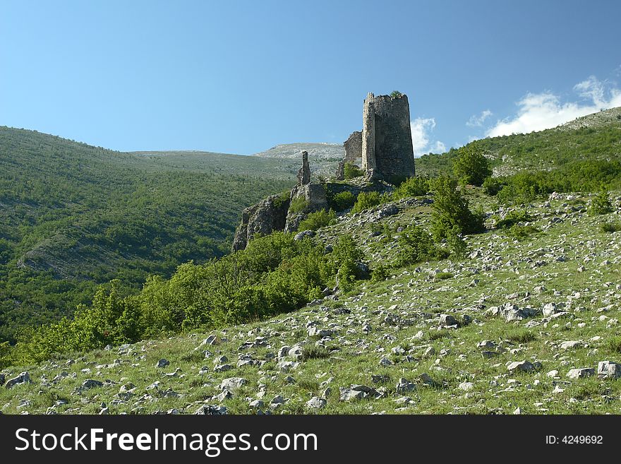 Castle Gradina In Croatia