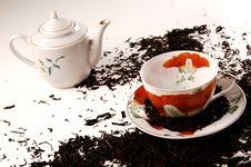 Black Tea Royalty Free Stock Image Black Tea Royalty Free Stock Image