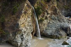 McWay Falls In Big Sur Stock Images McWay Falls In Big Sur Stock Images