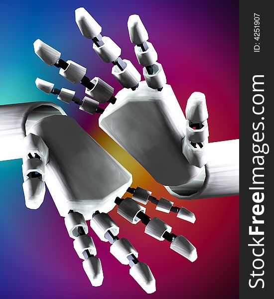 Pair Of Robo Hands 8