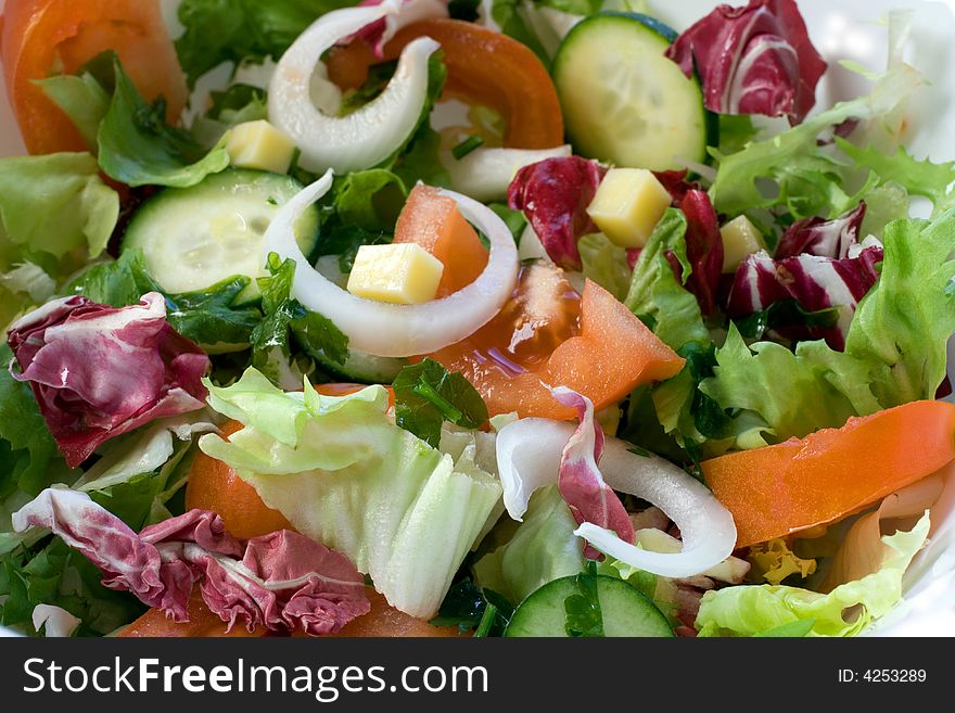 Fresh salad mix