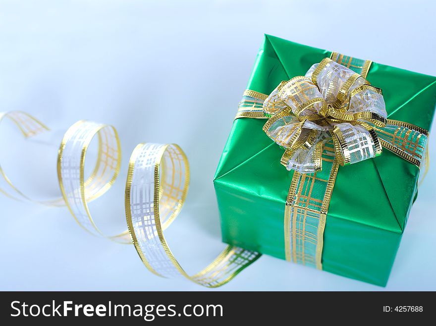 Beautifully packed gift. Studio shoot