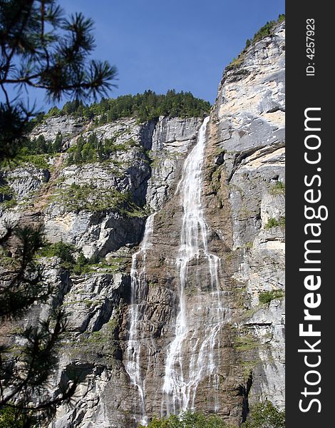 Waterfall In Interlaken