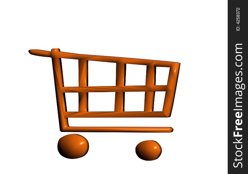 3D trolley for your sales on the internet