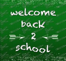 Back 2 School Royalty Free Stock Photos