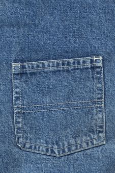 Back Jeans Pocket Stock Photography