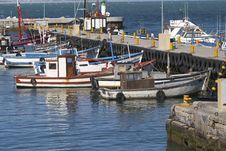 Fishing Boats In Kalk Bay Harbour Royalty Free Stock Images Fishing Boats In Kalk Bay Harbour Royalty Free Stock Images