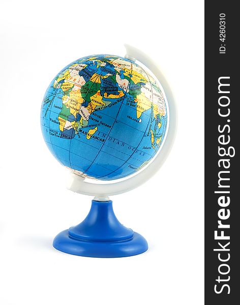 Small terrestrial globe