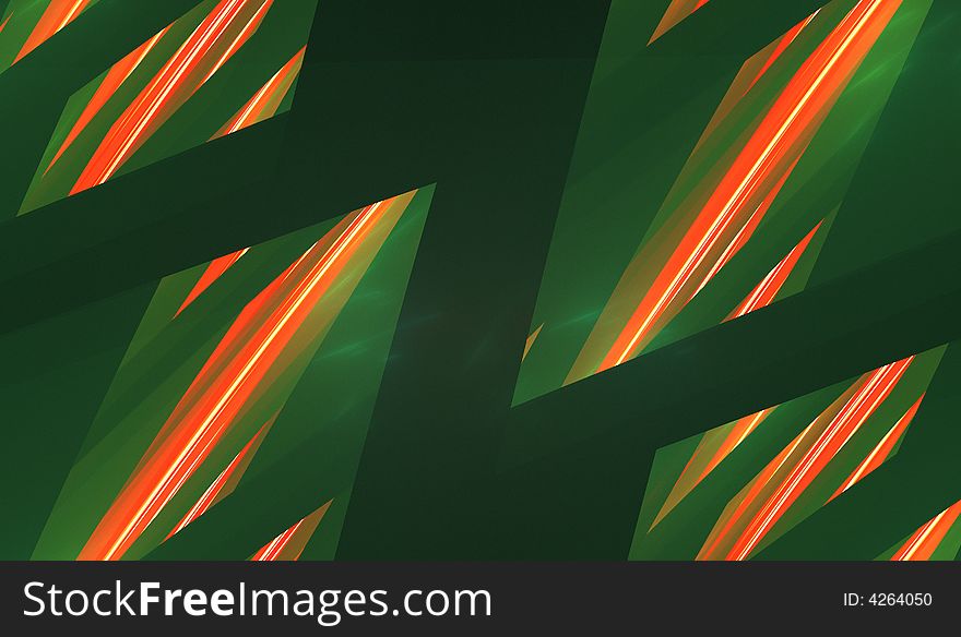 Abstract red and green Christmas background