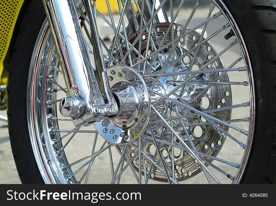 Motorbike Wheel