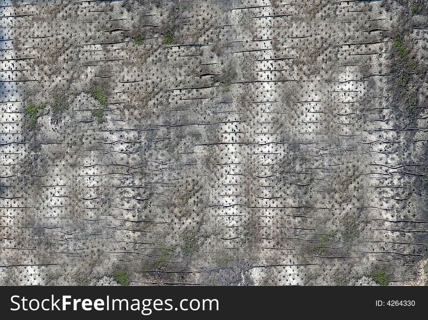 Texture of a dirty wall with hozitonal lines. Texture of a dirty wall with hozitonal lines