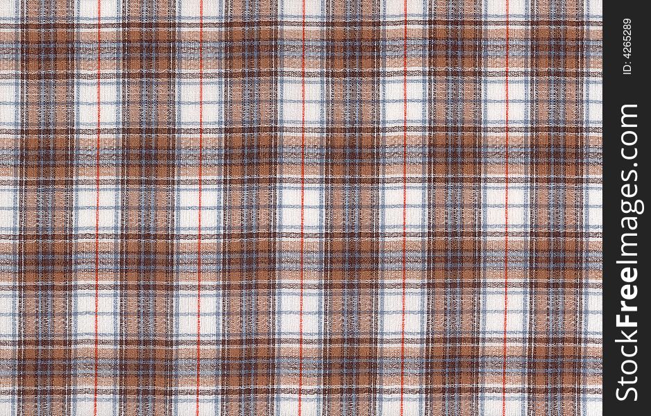 Tartan Chequered Fabric for background or print + laminate your own trendy plate mats ;-)