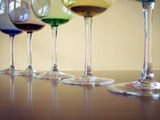 Wine Glasses Stock Images Wine Glasses Stock Images