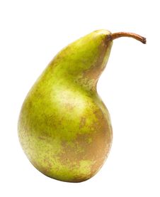 Isolated Pear. Royalty Free Stock Photo