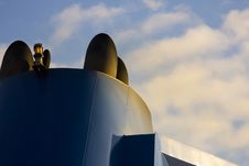 Ship Chimney Stack Stock Photography Ship Chimney Stack Stock Photography