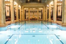 Public Baths Interior Royalty Free Stock Image Public Baths Interior Royalty Free Stock Image