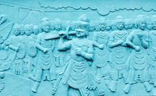 Indonesia, Java: Frescoes In Bas Relief Stock Image Indonesia, Java: Frescoes In Bas Relief Stock Image