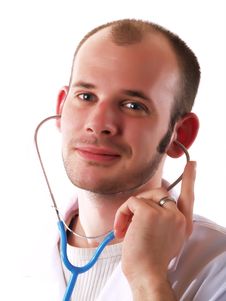 Doctor At Work Stock Image Doctor At Work Stock Image