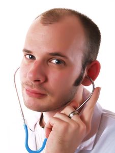 Doctor With Stethoscope Stock Photos Doctor With Stethoscope Stock Photos