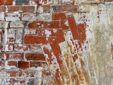 Twisted Brick Wall Background Stock Photos Twisted Brick Wall Background Stock Photos