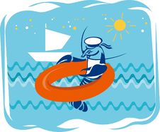 Cancer-seaman Stock Image Cancer-seaman Stock Image