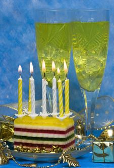 Celebratory Table Royalty Free Stock Images Celebratory Table Royalty Free Stock Images