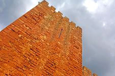 Portugal, Algarve, Silves: Castle Royalty Free Stock Photo Portugal, Algarve, Silves: Castle Royalty Free Stock Photo
