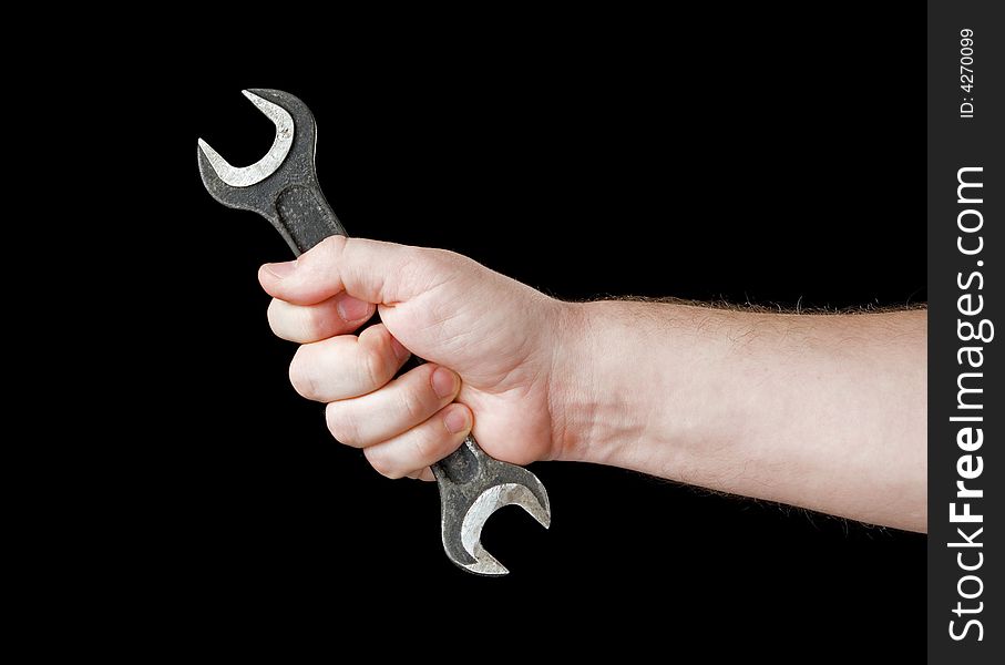 Wrench In Hand.