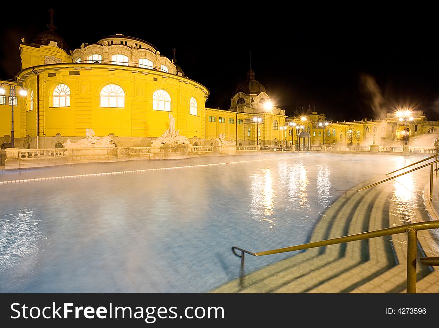 Public Baths, Night