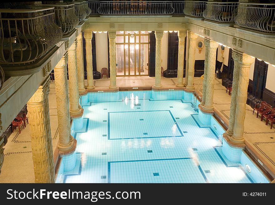 Public baths interior