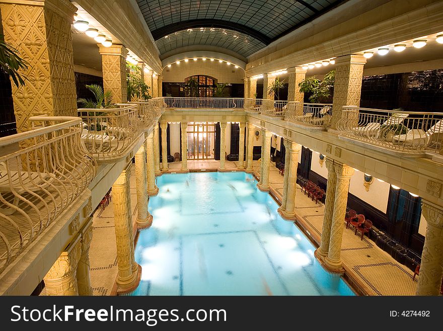 Public baths interior