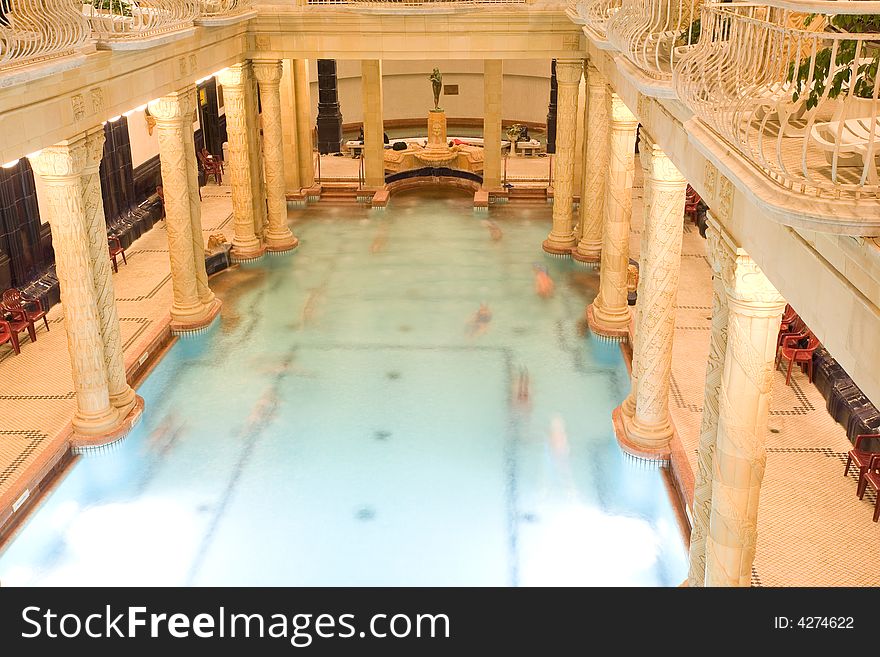 Public baths interior