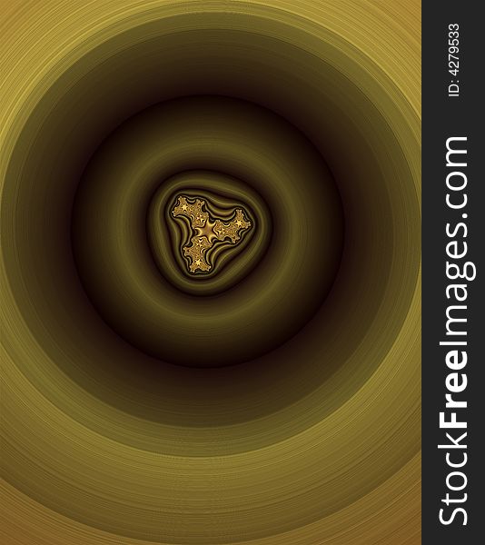 Deep chocolate brown and gold fractal, resembles milk chocolate!. Deep chocolate brown and gold fractal, resembles milk chocolate!