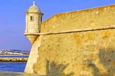 Portugal, Algarve, Lagos: Fort Stock Photography Portugal, Algarve, Lagos: Fort Stock Photography