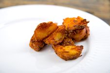 Roasted Red Potatoes Royalty Free Stock Image Roasted Red Potatoes Royalty Free Stock Image