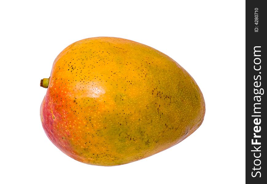 Fruit mango isolated on white background