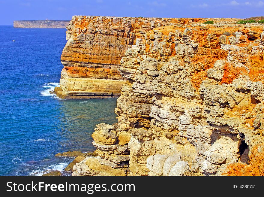 Portugal, Algarve, Sagres: Coastline