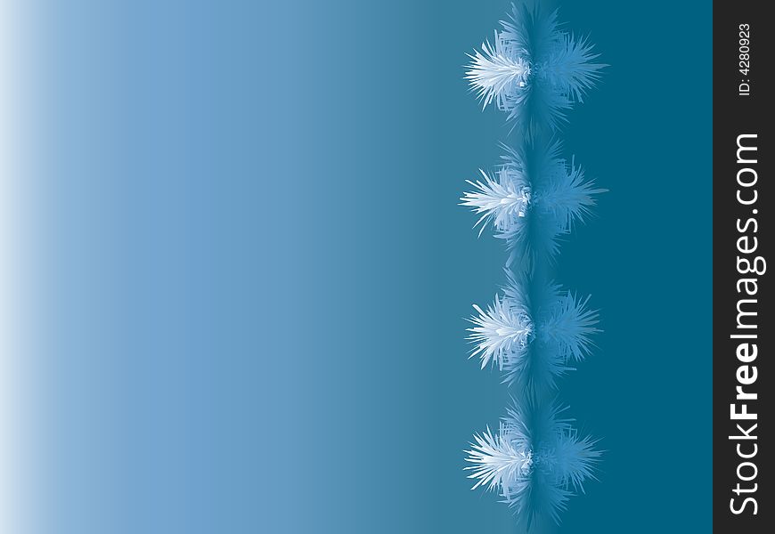 Winter abstract Background with snowflake.