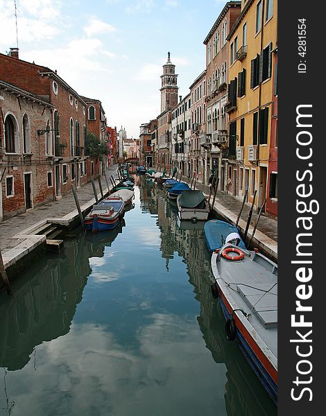 A Canal Of Venice