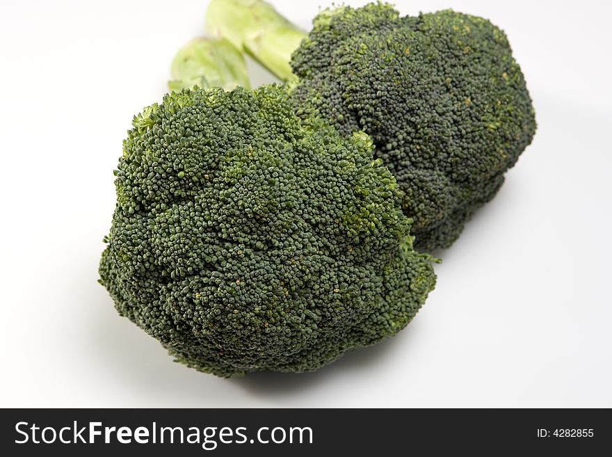 Broccoli  isolated on a white background