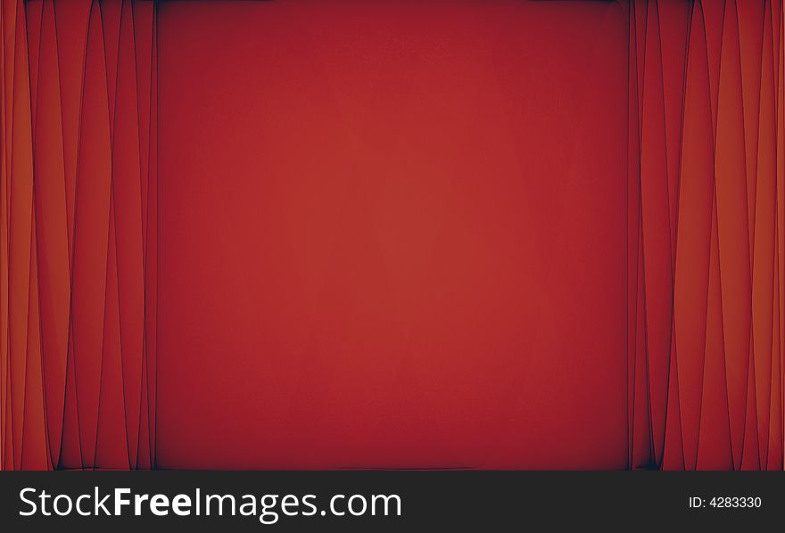 Red Theater Curtains