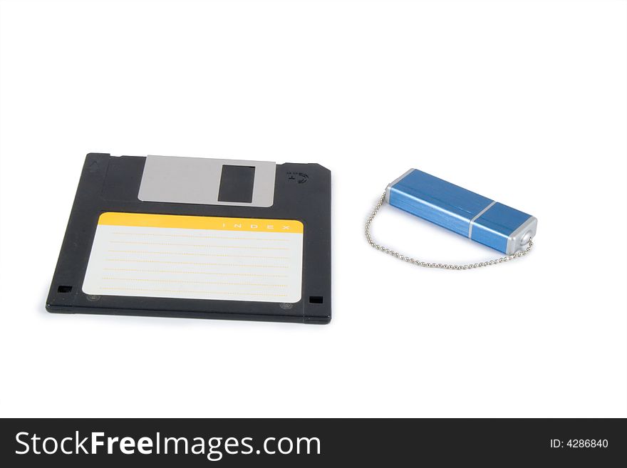 Floppy Disk and USB Flash