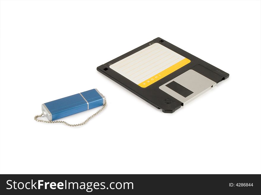 Floppy Disk And USB Flash 3